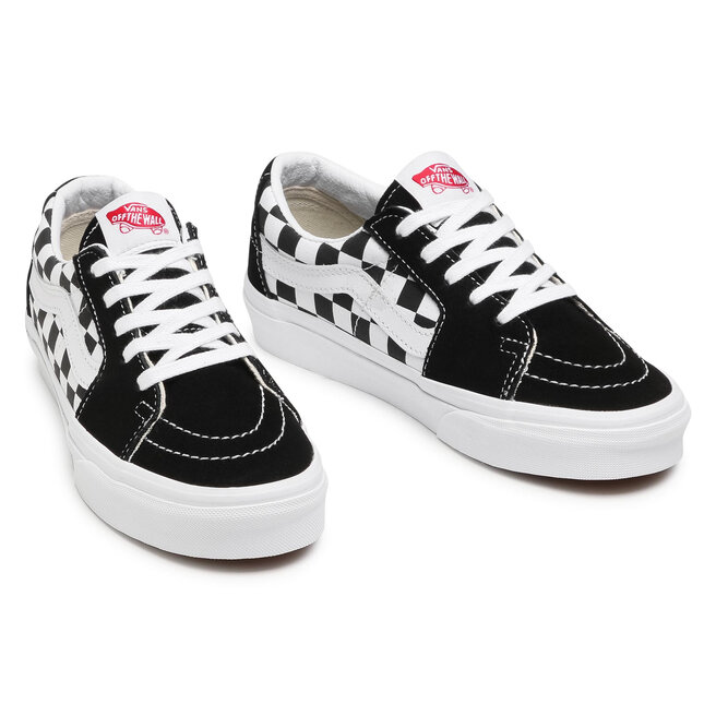Vans Scarpe sportive Vans Sk8-Low VN0A4UUK4W71 (Canvas/Suede)Blkchckrbrd
