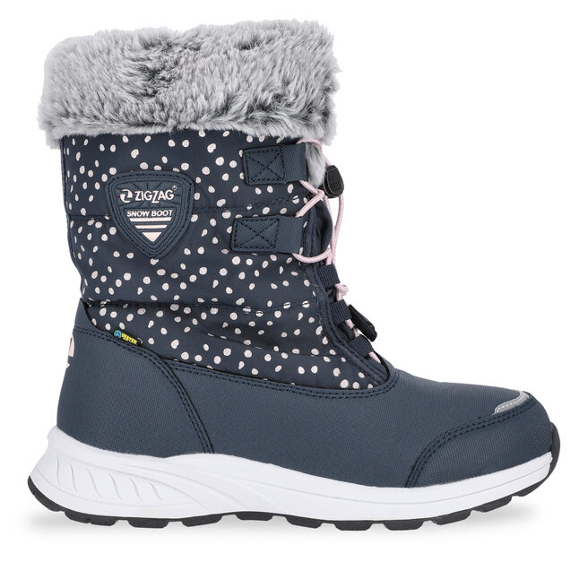 Śniegowce ZigZag Wesend Kids Boot WP V2 - Granatowy