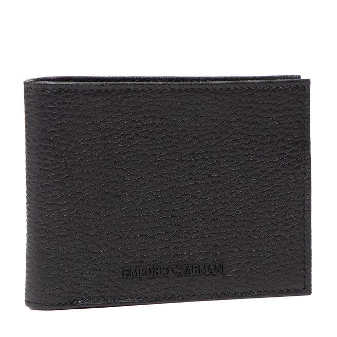 Zestaw portfel i etui na karty Emporio Armani Y4R378 Y068E - Czarny