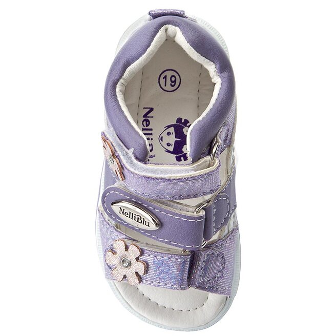 Nelli Blu Sandali Nelli Blu C147C081505-17 Vijolična