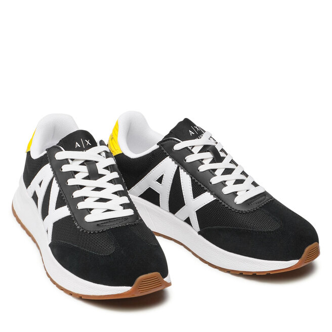 Armani Exchange Sneakers Armani Exchange XUX071 XV527 K673 Black/Op.Wht/Yellow