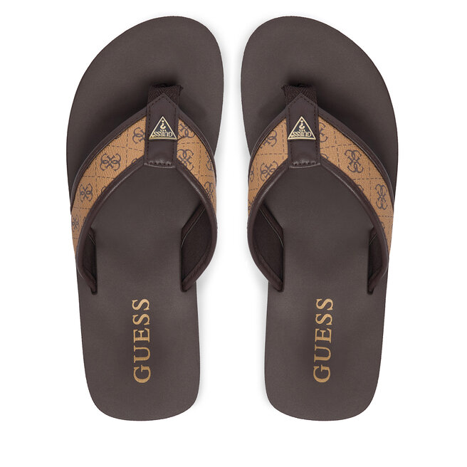 Japonki Guess FMJDIN FAL21 Brązowy -