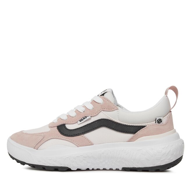 Hot pink and white vans outlet