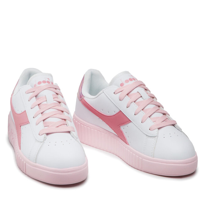 Diadora Sneakers Diadora Game Step Gs 101.177376 01 C0237 White/Sweet Pink