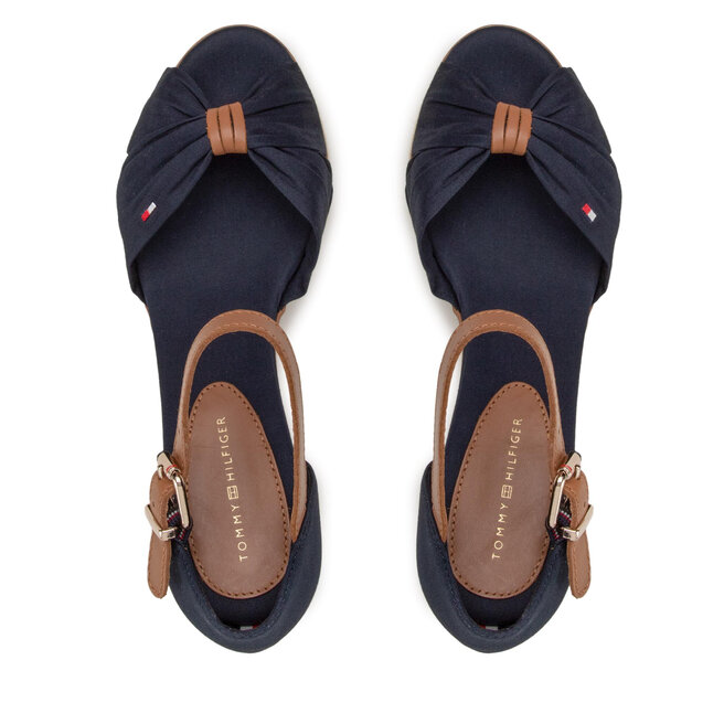 Tommy Hilfiger Espadrilky Tommy Hilfiger Elba 40D FW0FW00906 Midnight 403