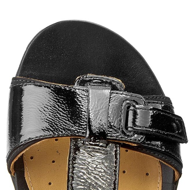 Sandales Clarks Un Voshell 261057894 Black Leather chaussures