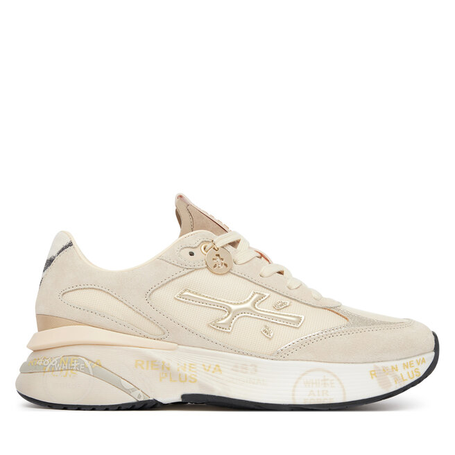 Sneakersy Premiata Moerund Var 8080 Beżowy jasny - kobiece