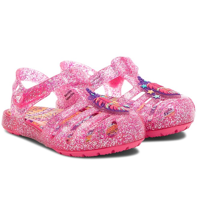 Sanda y Crocs Isabella Novelty Sandal 205038 Vibrant Pink