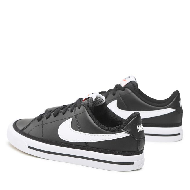 Nike Обувки Nike Court Legacy (Gs) DA5380 002 Black/White/Gum Light Brown