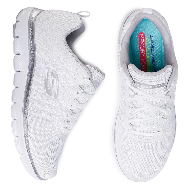 Chaussures Skechers 12757 WSL White Silver chaussures