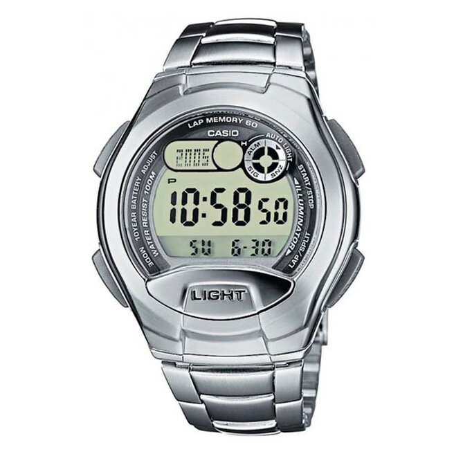 Laikrodis Casio W-752D -1AVES Silver/Silver • Www.eavalyne.lt