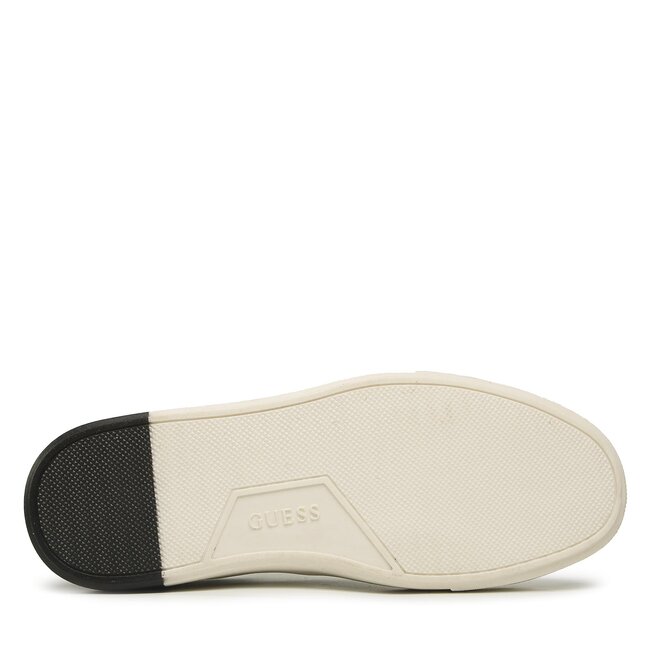 Guess Sneakersy Guess New Vice FM5NVI LEA12 WHBLK