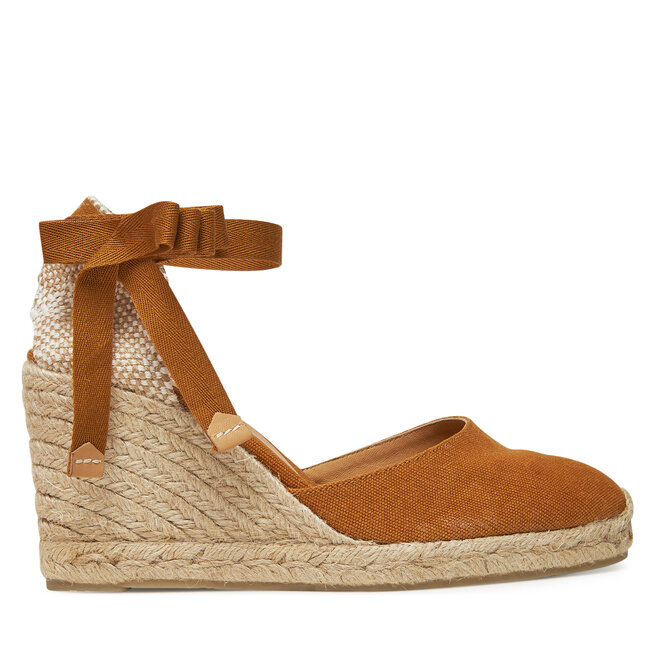 Espadryle Castañer Carina/8/002 - Brązowy