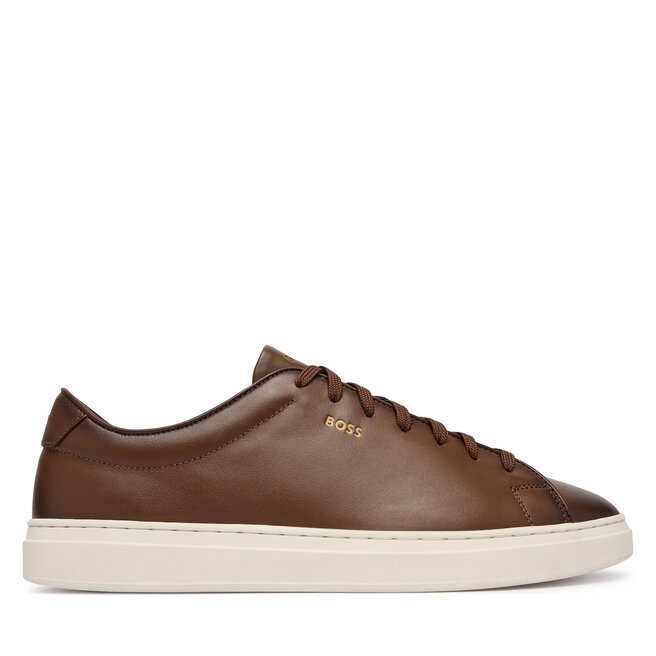 Sneakersy BOSS Kieran 50573549 Brązowy