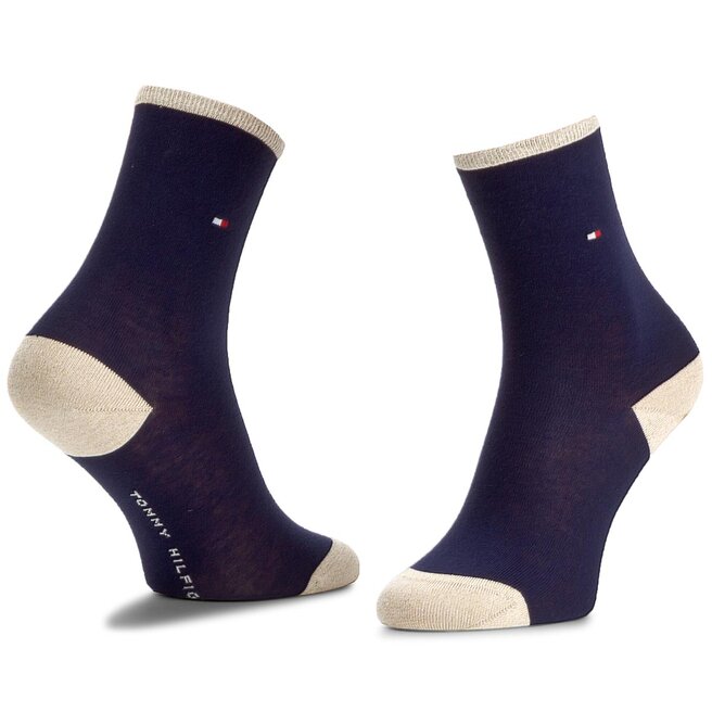 Tommy Hilfiger 2 pár hosszú szárú női zokni Tommy Hilfiger Dobotex BV 473015001 Midnight Blue 563