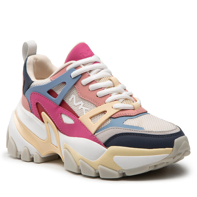 Sneakers MICHAEL Michael Kors Nick Trainer 43T2NIFS1L Lt Crm Multi