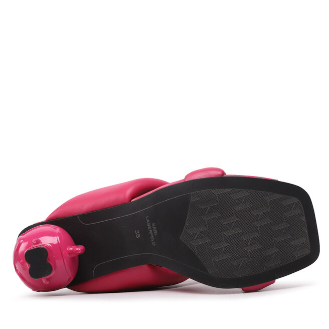 KARL LAGERFELD Ciabatte KARL LAGERFELD KL39005 Fuschia Pink Lthr