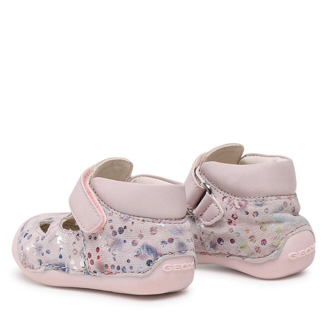 Scarpe Primi Passi Geox B Tutim A - Pelle Nabuk Per Bimbi 0-24 Mesi - Foto 4