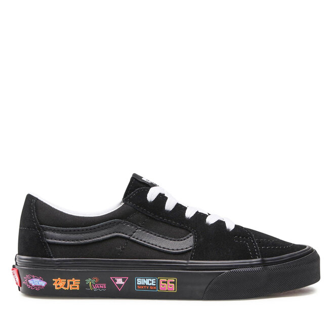 Vans Sneakers aus Stoff Vans Sk8-Low VN0A4UUKB0K1 (Vans Market) Black/Neon