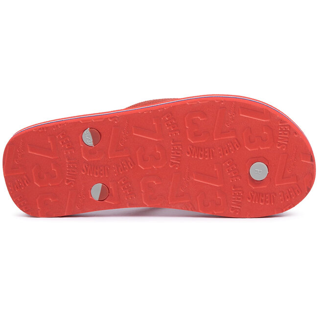 Pepe Jeans Infradito Pepe Jeans Beach Basic PBS70032 Red 255