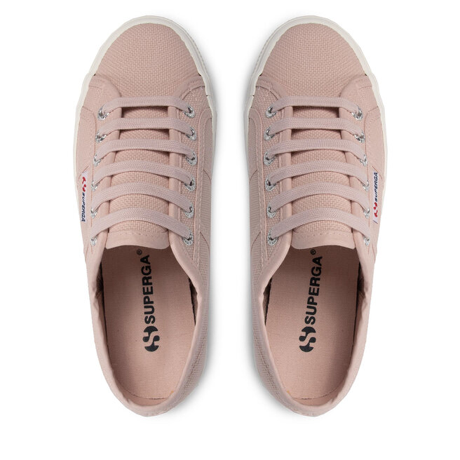 Superga Sneakers aus Stoff Superga 2830 Platform S9111LW Pink Skin/F Avorio AFB