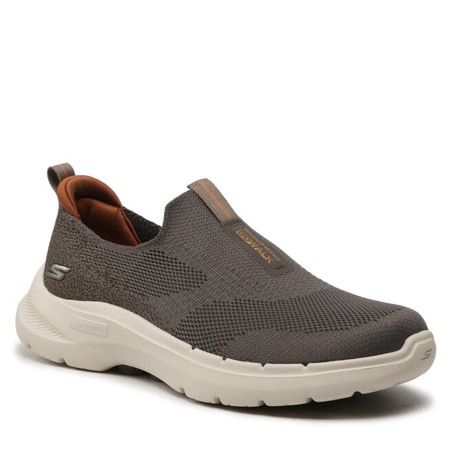 Pantofi Skechers Go Walk 6 216202/TPE Taupe 216202/TPE imagine noua