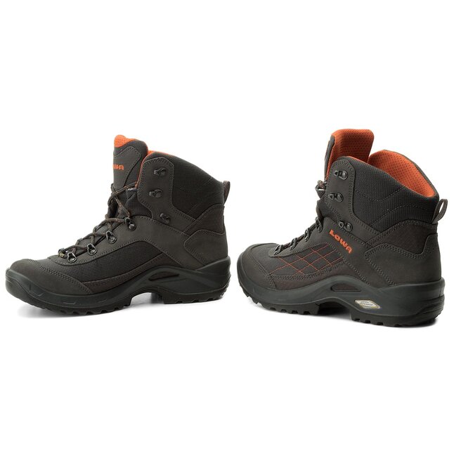 Lowa Trekingová obuv Lowa Taurus Gtx Mid Ws GORE-TEX 310552 Anthrazit/Orange 9720