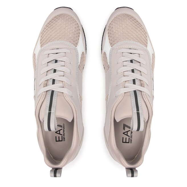 Sneakers EA7 Emporio Armani X8X027 XK050 R354 Silver Cloud/Black ...