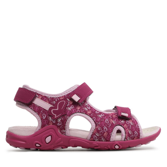 Sandały Geox J Sandal Whinberry G - D Różowy