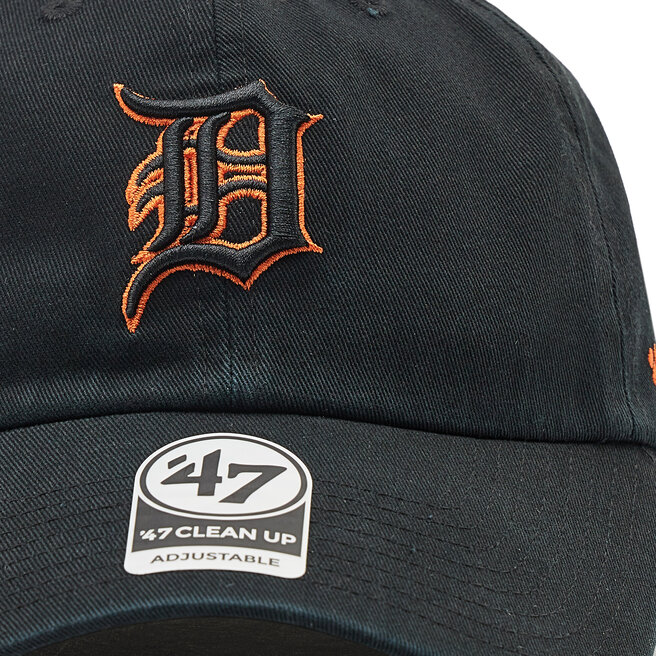 47 Brand Шапка с козирка 47 Brand Mlb Detroit Tigers B-RGW09GWSNL-BKC Black