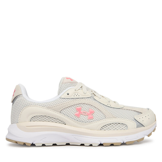 Sneakersy Under Armour UA Tech Runner 6007575 Écru - kobiece