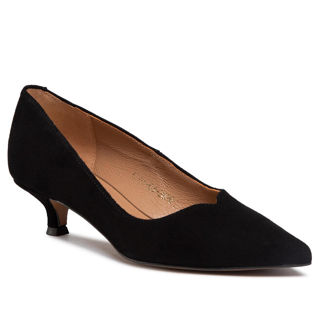 R.Polański Scarpe basse R.Polański 1051 Czarny Zamsz