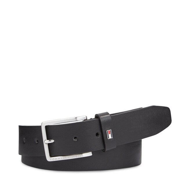 Pasek Męski Tommy Hilfiger Oliver 3.5 Adj - Czarny