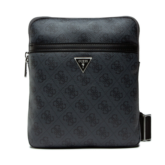 Saszetka Guess Vezzola Smart Crossbody Flat HMEVZL - Czarny