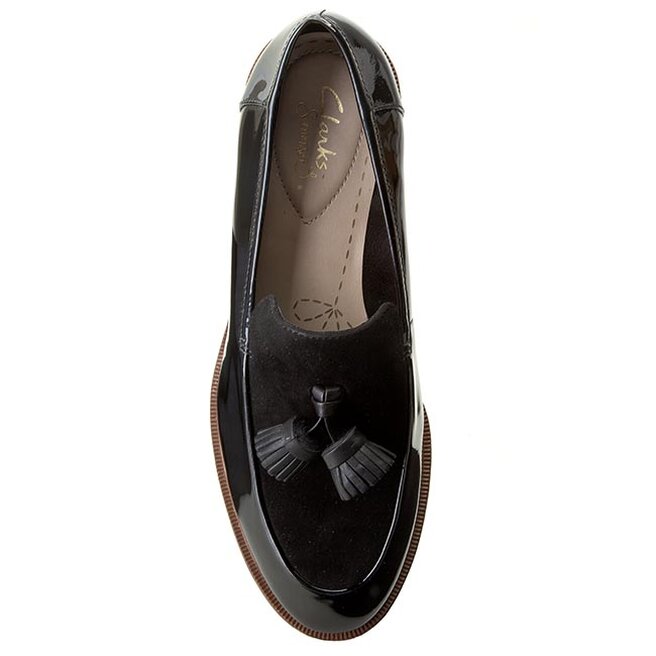 Clarks taylor shop spring black