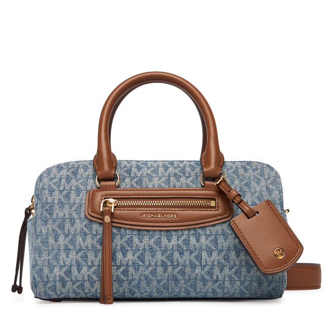 Torebka MICHAEL Michael Kors Jet Set 32S6GTVC0C Niebieski -