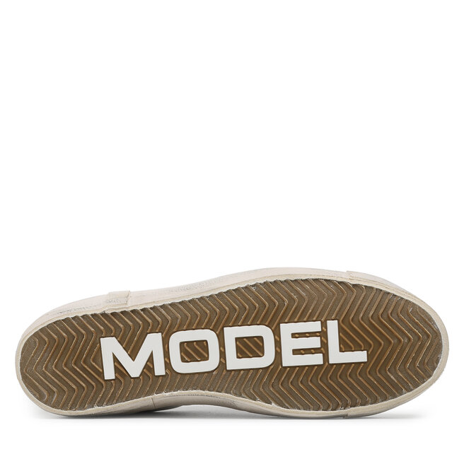 Philippe Model Sneakersy Philippe Model Prsx Low PRLU WNN2 Blanc/Jaune