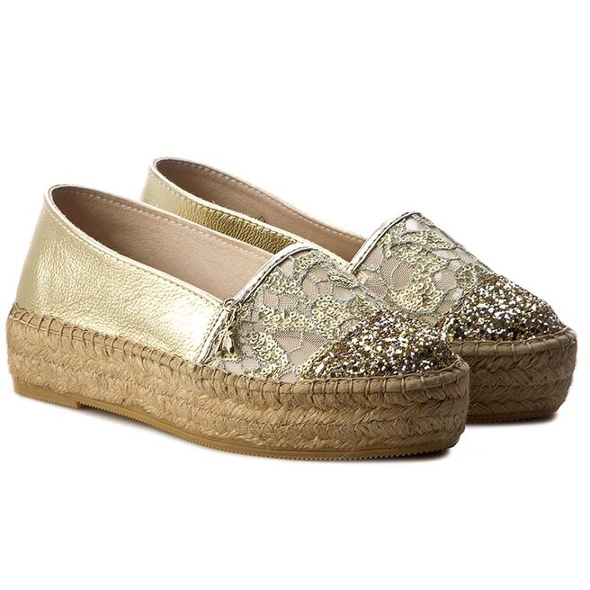Espadrilles Patrizia Pepe 2V6962 A2SD Y123 Gold eschuhe