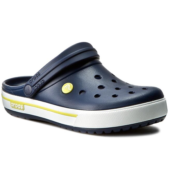 Klapki Crocs Crocband 2 5 12836 Navy Citrus eobuwie .pl