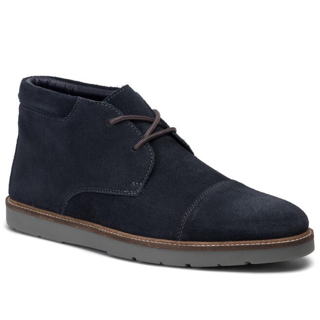 Boots Clarks Grandin Top 261448897 Navy Suede chaussures