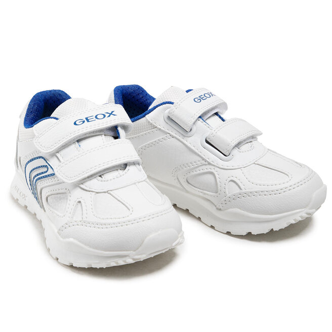 Geox Garçon J Pavel D Baskets Basses Respirantes - Confort Et Style Quotidien