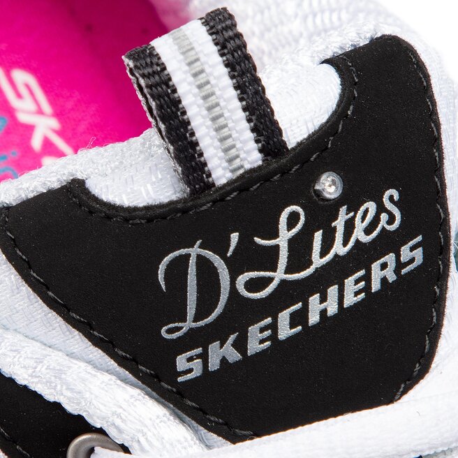 Skechers D lites Biggest Fan 11930 BKW Black White