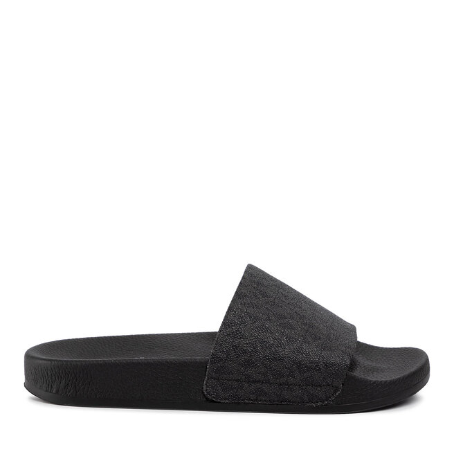 Klapki MICHAEL Michael Kors Jake Slide - Czarny