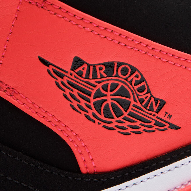 Zapatos Nike Air Jordan 1 554724 Black/Infrared • Www.zapatos.es