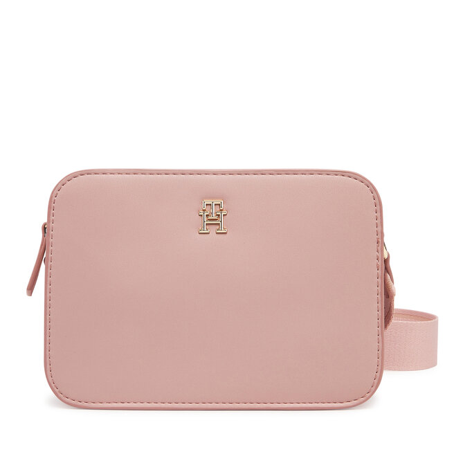 Torebka Tommy Hilfiger Th Logotape Camera Bag - Różowy