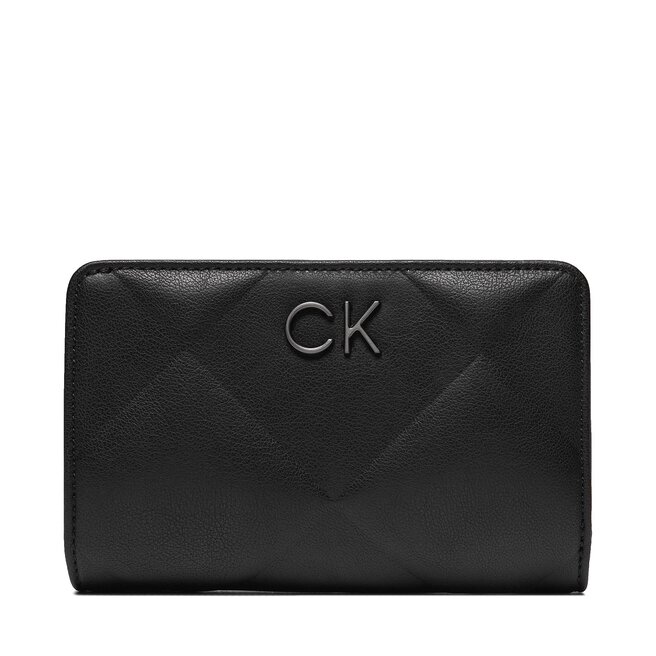 Μεγάλο Πορτοφόλι Γυναικείο Calvin Klein ReLock Quilt Bifold Wallet K60K611374 Ck Black BEH