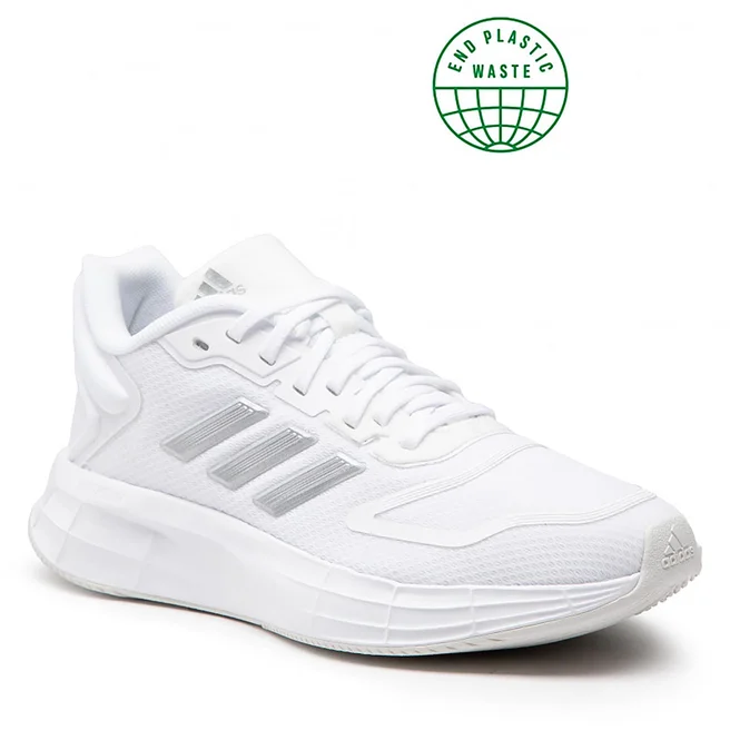 Pantofi adidas Duramo 10 GX0713 Cloud White/Silver Metallic/Grey One