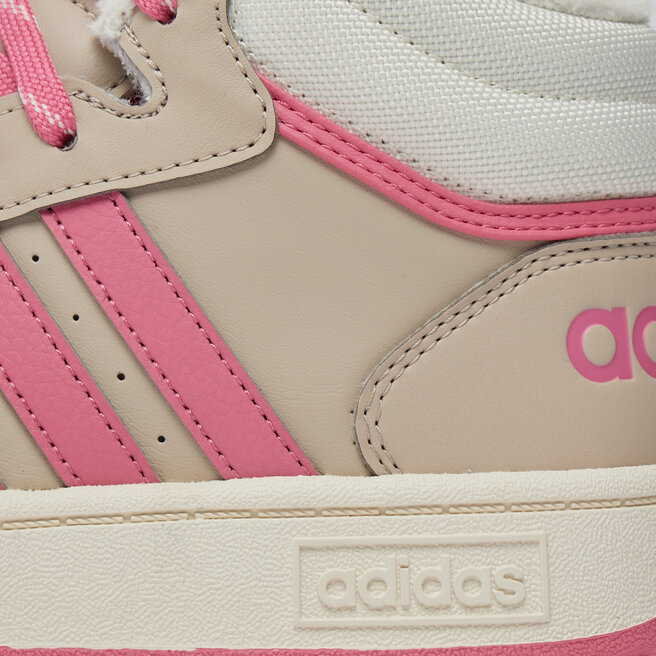 Buty adidas Hoops Mid 3.0 Shoes Kids IF7739 Wonbei Pnkfus Owhite