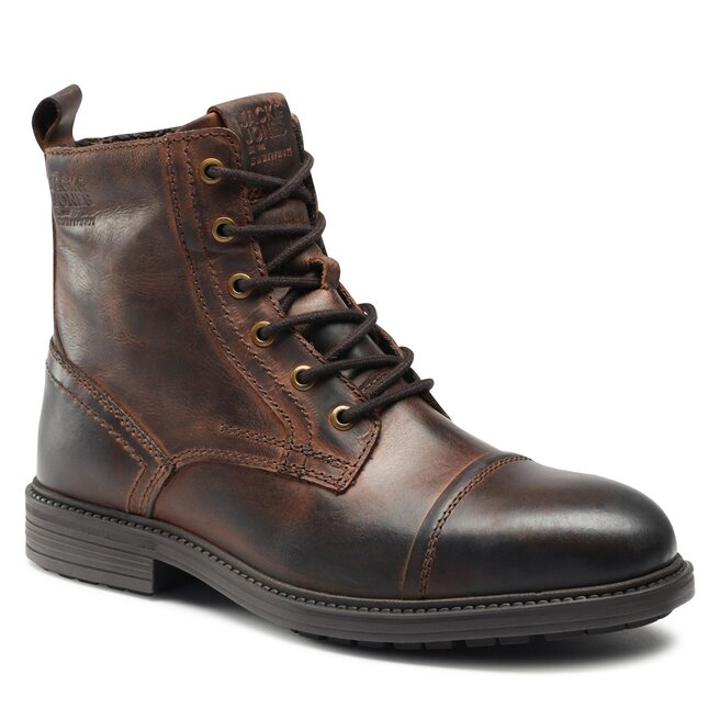 Μποτίνια JackJones Howard 12237617 Cognac