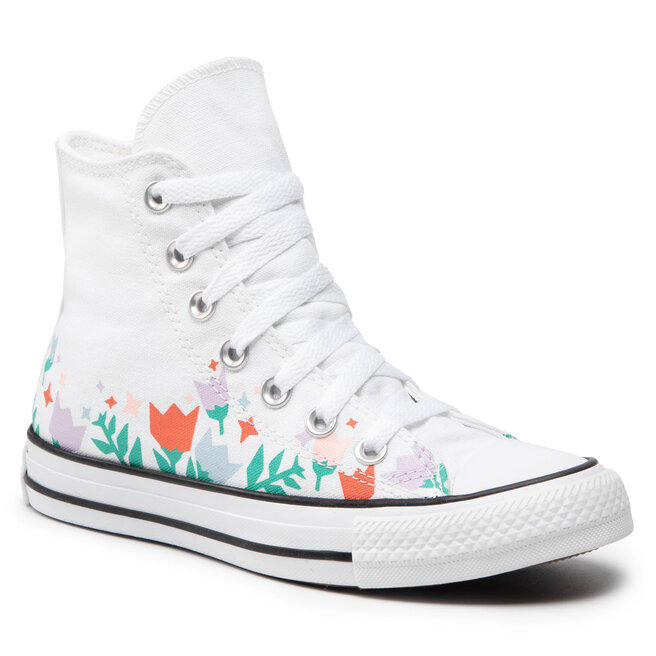 Teniși Converse Ctas Hi 572706C White/Multi/Black